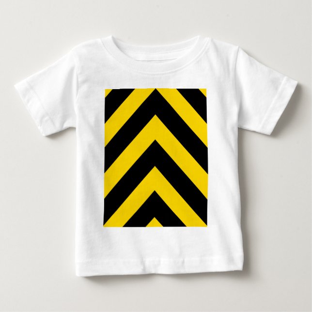 T-shirt Pour Bébé Chevrons audacieux de la route (Devant)