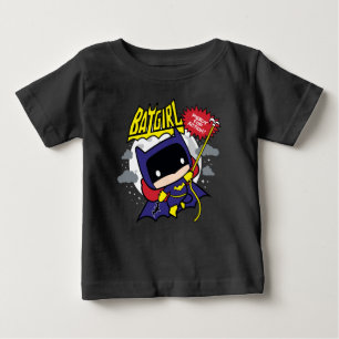 T-shirt Pour Bébé Chibi Batgirl prête à l'action