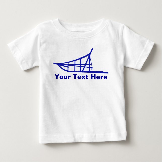 T-shirt Pour Bébé Chien (Devant)
