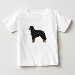 T-shirt Pour Bébé Chien de montagne bernois