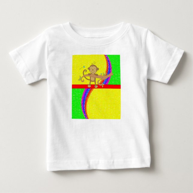 T-shirt Pour Bébé Chien de T-shirt bébé (Devant)