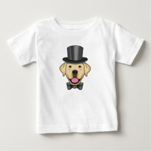 T-shirt Pour Bébé Chien en tenue de marié avec nœud papillon