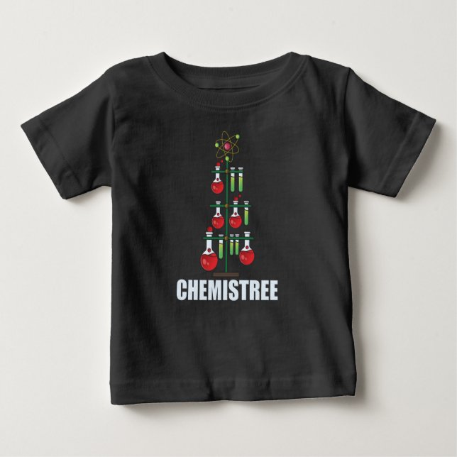 T-shirt Pour Bébé Chiistree Chemistry Science  (Devant)