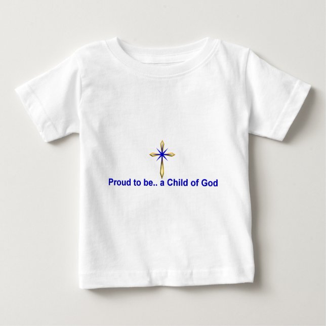 T-shirt Pour Bébé Child of God Christian (Devant)