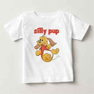 T-shirt Pour Bébé Chiot idiot