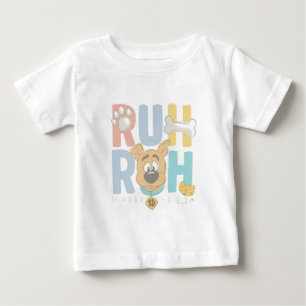 T-shirt Pour Bébé Chiot Scooby-Doo "Ruh Roh"