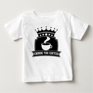 T-shirt Pour Bébé choisissez le café