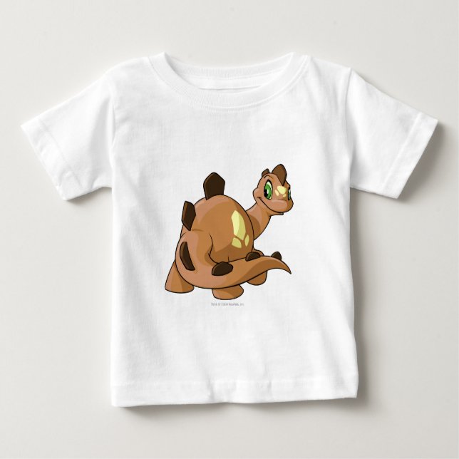T-shirt Pour Bébé Chomby Brown (Devant)