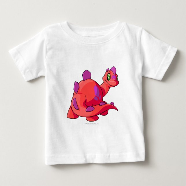 T-shirt Pour Bébé Chomby rouge (Devant)