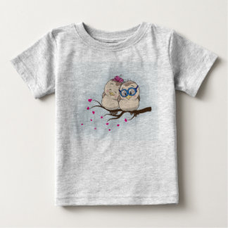 T-shirt Pour Bébé Chouette mignonne pour cadeau de garçon fille 