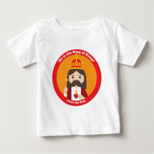 T-shirt Pour Bébé Christ le Roi
