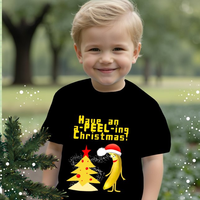 T-shirt Pour Bébé Christmas banana (Créateur téléchargé)