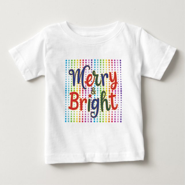 T-shirt Pour Bébé Christmas Day (Devant)