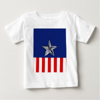 Chrome Comme étoile sur Festive Patriotic couleurs