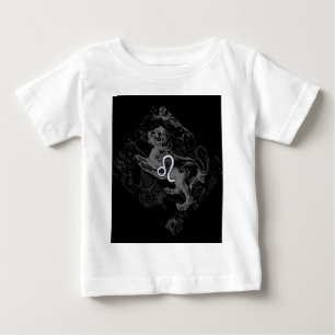 T-shirt Pour Bébé Chrome Style Leo Zodiac Connexion Hevelius