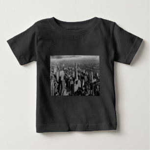T-shirt Pour Bébé Chrysler Building New York Manhattan