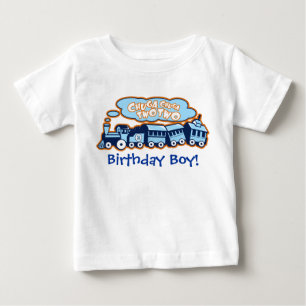 T-shirt Pour Bébé Chuga Chuga deux deux !