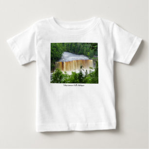 T-shirt Pour Bébé Chutes supérieures de Tahquamenon