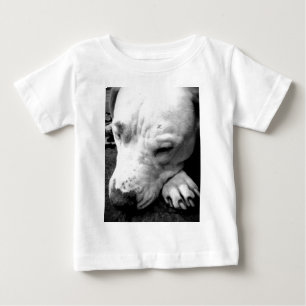 T-shirt Pour Bébé cicatrice de harry potter chien pit bull blanc