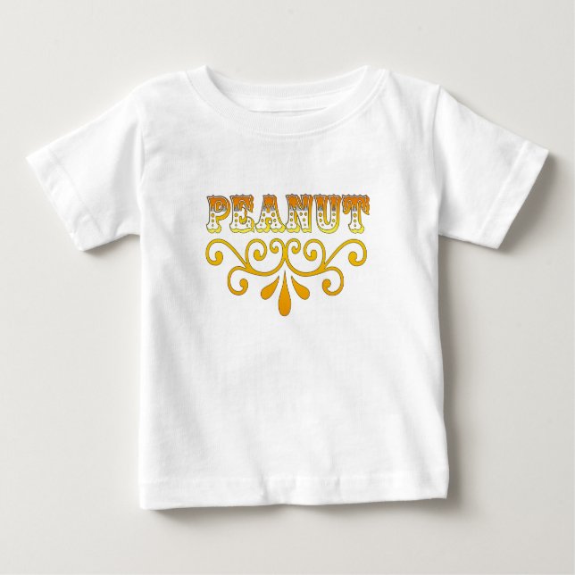 T-shirt Pour Bébé Cirque d'arachide (Devant)