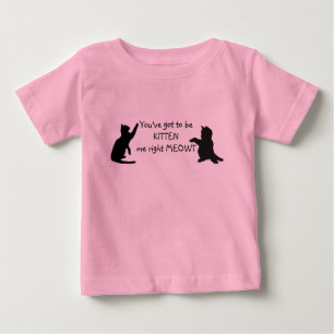 T-shirt Pour Bébé Citation amusante de chaton