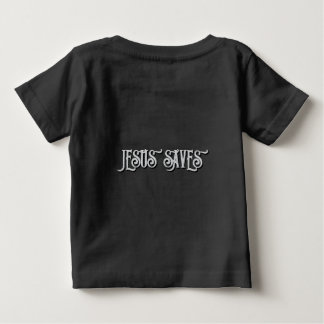 T-shirt Pour Bébé Citation chrétienne 'Jésus Sauve'