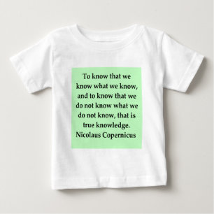 T-shirt Pour Bébé citation de Copernic