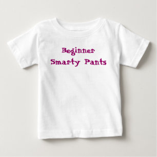 T-shirt Pour Bébé Citation de pantalons débutant