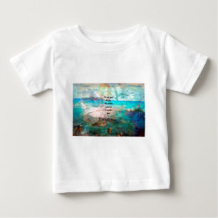 T-shirt Pour Bébé Citation De Rumi Inspiration Sur L'Univers