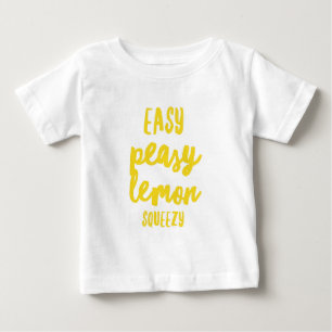T-shirt Pour Bébé Citron facile Squeezy de Peasy