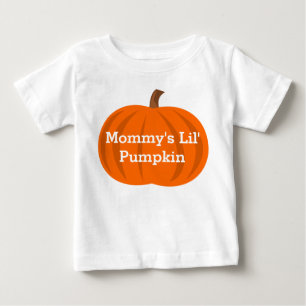T-shirt Pour Bébé Citrouille mignon de maman Halloween Baby Custom