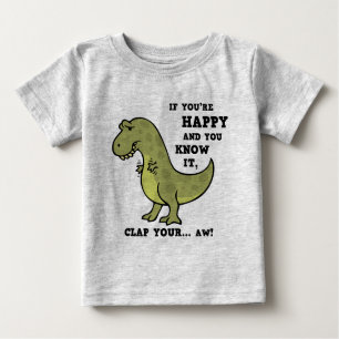 T-shirt Pour Bébé Clap T-Rex II