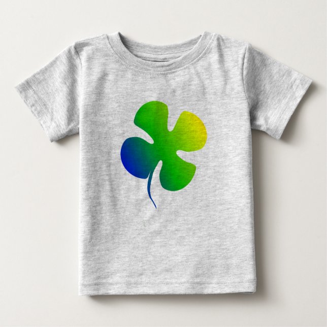 T-shirt Pour Bébé Clocher arc-en-ciel (Devant)