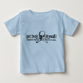 T-shirt Pour Bébé Cloison sèche toxique obtenue ?