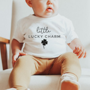 T-shirt Pour Bébé Clover de charme peu chanceux