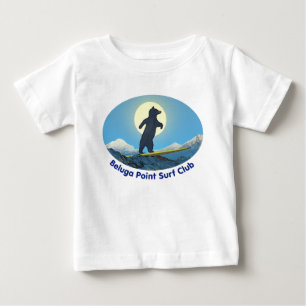 T-shirt Pour Bébé Club de Surf Beluga Point