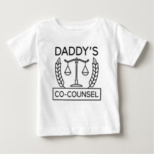 T-shirt Pour Bébé Co-avocat de papa