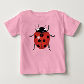 T-SHIRT POUR BÉBÉ COCCINELLE