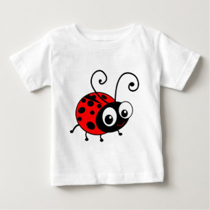 T-shirt Pour Bébé Coccinelle mignonne