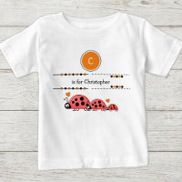 Coccinelles ajouter nom noir et orange