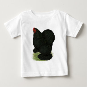 T-shirt Pour Bébé Cochin : Hen noir