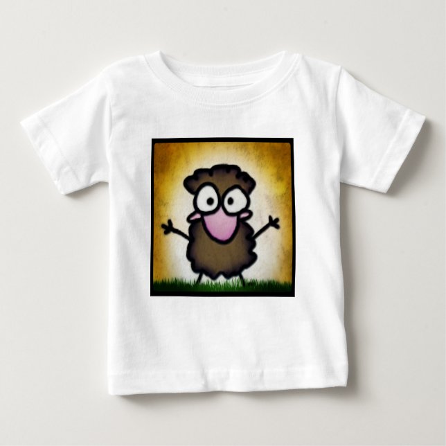 T-shirt Pour Bébé Cocos dans l'herbe (Devant)