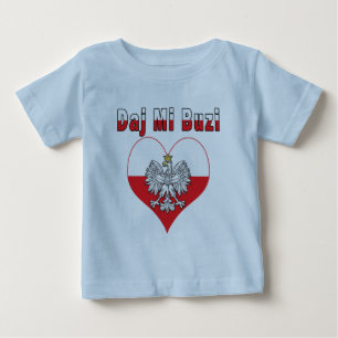 T-shirt Pour Bébé Coeur de Daj MI Buzi Eagle