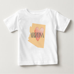 T-shirt Pour Bébé Coeur en AZ