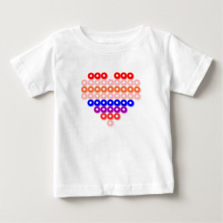 T-shirt Pour Bébé Coeur - Princesse Motif #83 - PrinterKids