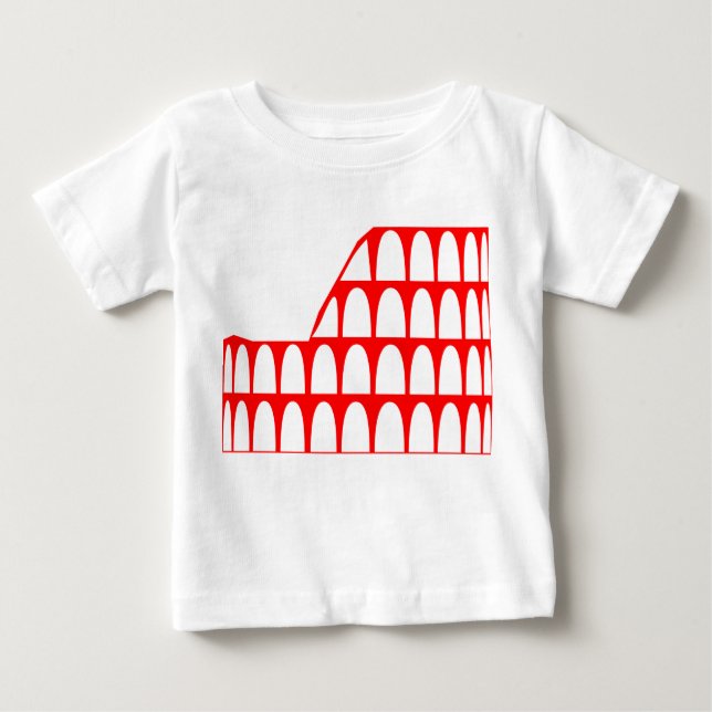 T-shirt Pour Bébé Colisée (Devant)