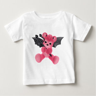 T-shirt Pour Bébé ♥ collectable d'ours de nounours de diable de ♥