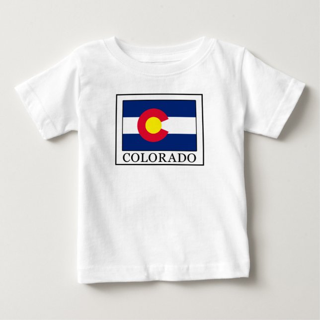 T-shirt Pour Bébé Colorado (Devant)