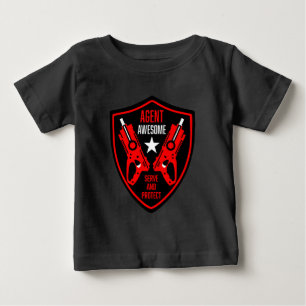 T-shirt Pour Bébé Combat de pistolet à fléchettes pour enfants
