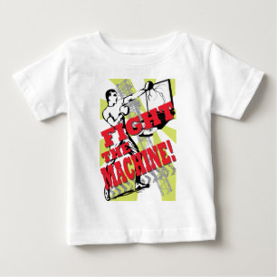 T-shirt Pour Bébé Combattez la machine